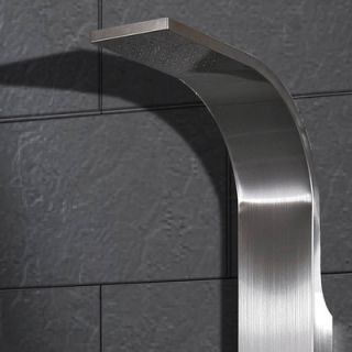 Stainless Steel Thermostatic Shower Panel by Ariel Bath
