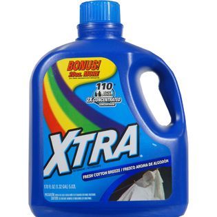 Xtra  Liquid Laundry Detergent Cotton Breeze 96 110 Loads
