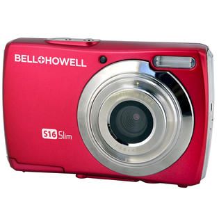 Bell+howell S16 Ultra Slim 16MP Digital Camera (Red)   TVs
