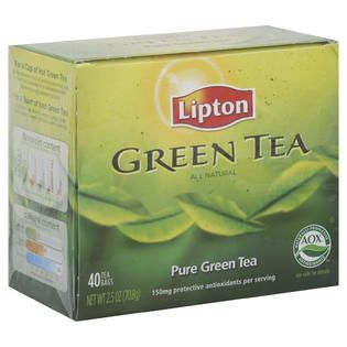 Lipton  Green Tea, Pure, 40 bags [2.5 oz (70.8 g)]