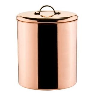 Old Dutch 4 qt. Cookie Jar in Polished Copper with Knob in Brass 1244
