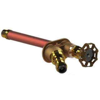 Woodford Manufacturing Company 1/2 in. x 3/4 in. Female Sweat x Female Sweat x 6 in. L Freezeless Draining Sillcock with 50HA Backflow Preventer 27C 6