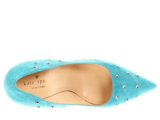 kate spade new york lavania teal suede