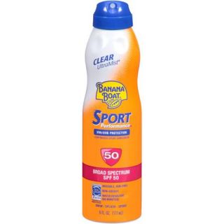 Banana Boat Sport Performance Continuous Spray Sunscreen, SPF 50, 6 fl oz