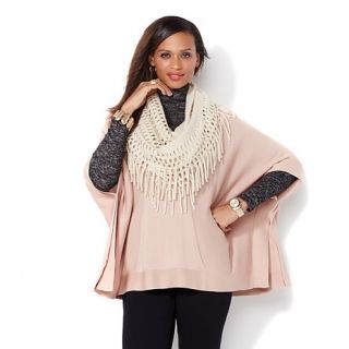 MarlaWynne Everywear Sweater Poncho   7821084
