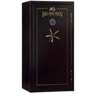 Bighorn Safe 700 lb. 24 cu. ft. 26 Gun 70 Minute Fire UL Listed Heavy Duty Safe with 1.25 in. Diameter Locking Bolts DISCONTINUED B6030EL