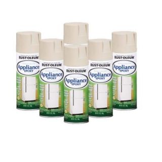 Rust Oleum Stops Rust Specialty 12 oz. Gloss Almond Appliance Epoxy Spray Paint (6 Pack) DISCONTINUED 182756