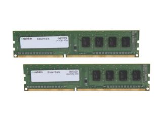 Mushkin Enhanced Essentials 4GB (2 x 2GB) 240 Pin DDR3 SDRAM DDR3L 1600 (PC3L 12800) Desktop Memory Model 997029