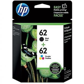 HP 62 Black and Color Ink Cartridges Combo Pack   7967128