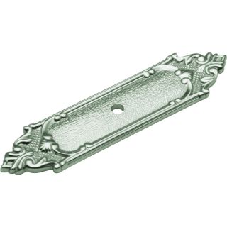 Hickory Hardware Gray Cabinet Backplate