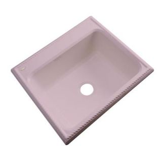 Thermocast Wentworth Drop In Acrylic 25 in. Single Bowl Kitchen Sink in Wild Rose 27063