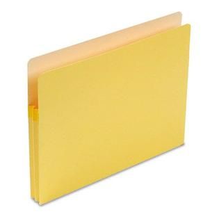 Smead 1 3/4 Expansion Tab File Pocket, Letter, Yellow   Office