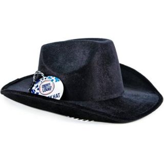 Create Out Loud Black Cowboy Hat by Horizon Group USA