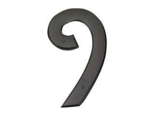 Atlas RCN9 O 5.5 Inch Mission House Number 9, Aged Bronze
