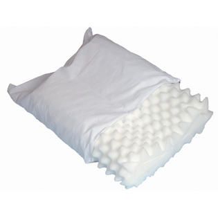 DMI Convoluted Foam Orthopedic Pillow, White   Health & Wellness