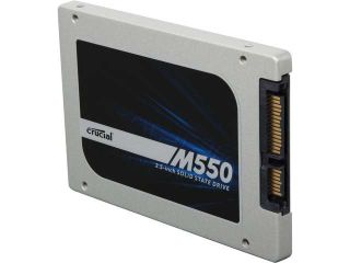 Crucial M550 2.5" 512GB SATA 6Gbps MLC Internal Solid State Drive (SSD) CT512M550SSD1