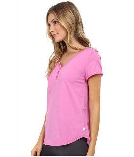 Karen Neuburger Miami Heat Short Sleeve Pullover Top Solid Pink