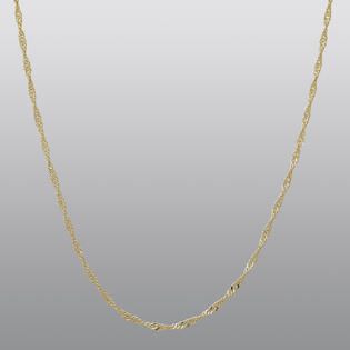 True Gold 14K 1.3m Singapore chain, 18   Jewelry   Pendants