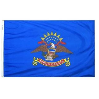 Annin Flagmakers 4 ft. x 6 ft. North Dakota State Flag 144170