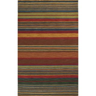 Inca Brown Stripes Area Rug
