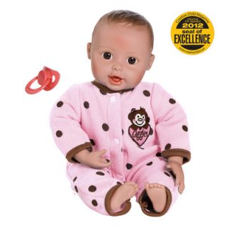 Charisma Adora Giggle Time Baby Girl Doll with Light Skin Tone/Brown