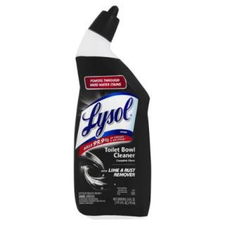 Lysol Toilet Bowl Cleaner with Lime and Rust Remover, 24 Ounce