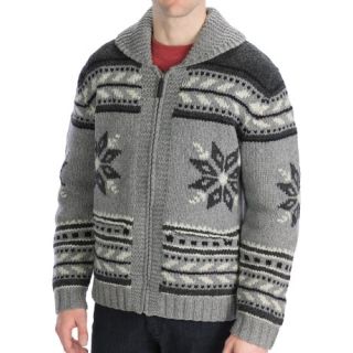 Neve Glockner Hand Knit Cardigan Sweater (For Men)