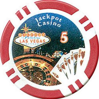 11.5 Gram Jackpot Casino Clay Poker Chips