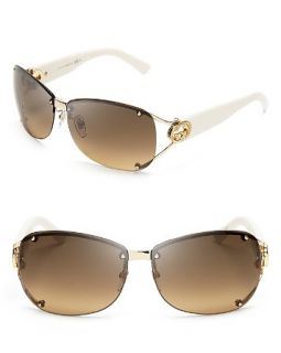 Gucci Rimless Aviator Sunglasses, 62mm