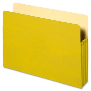 Sparco Yellow Tyvek Reinforced Accordion File Pockets   16697078