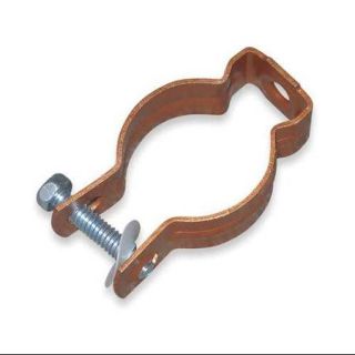 Caddy One Piece Pipe Clip, Copper Electro Plated Steel, CD3B37CP