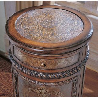 Hooker Furniture Seven Seas Round Tall Accent Cabinet
