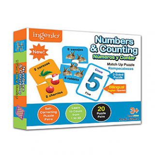 Smart Play Numbers and Counting Match Up Puzzle   Toys & Games