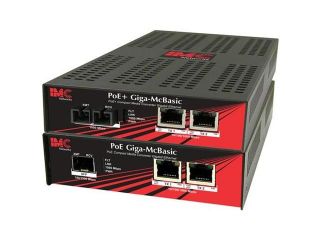IMC PoE McBasic Gigabit Single Strand Fiber Media Converter