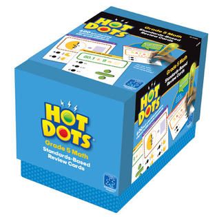 Educational Insights Hot Dots® Math Standards Based Review Cards