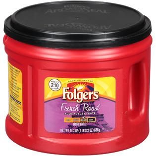 Folgers French Roast Coffee, 24.2 oz,   Food & Grocery   Beverages