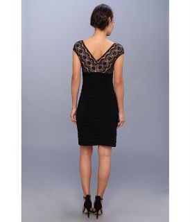adrianna papell lace banded dress black, Clothing, Women