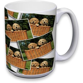 Tiled 15 oz Photo Mug, Buy One Get One Free