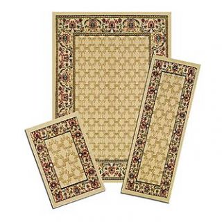 Capri Golden Lattice 3 Piece Area Rug Set   Home   Home Decor   Rugs