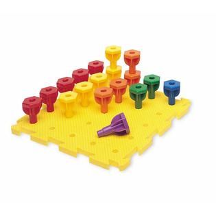Learning Resources RAINBOW PEG PLAY 05281532000   Toys & Games