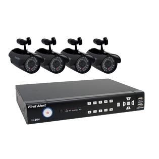 First Alert DC4405 420 4 Channel/4 Camera DVR Security System