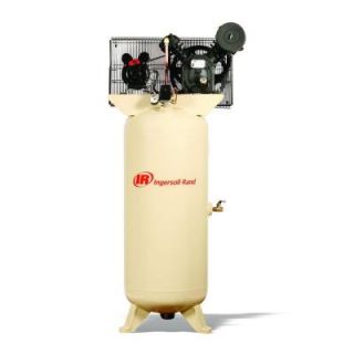 Ingersoll Rand Type 30 Reciprocating 60 Gal. 5 HP Electric 230 Volt 3 Phase Air Compressor 2340L5 V