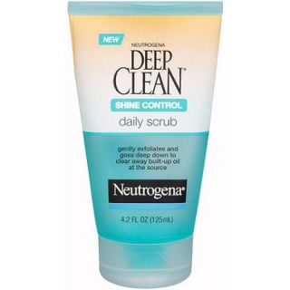 Neutrogena Deep Clean Daily Scrub Shine Control, 4.2 fl oz