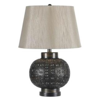 Kenroy Home Seville 24 in. Aged Bronze Table Lamp 32163ABR