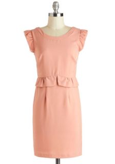 Peach Your Goals Dress  Mod Retro Vintage Dresses