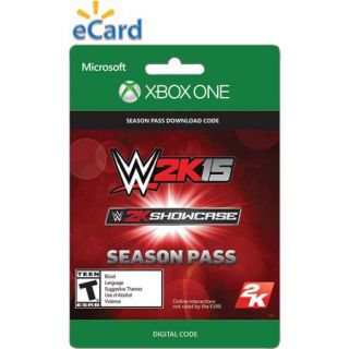 Xbox One WWE 2K15 Showcase Season Pass $24.99 