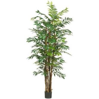 Nearly Natural 7 ft. Bamboo Palm Silk Tree 5250