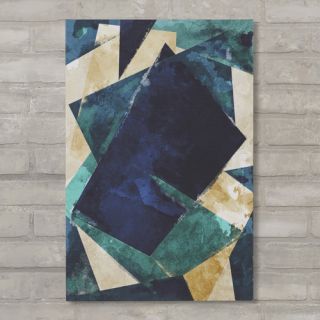 Mercury Row Abstracta Dos Painting Print on Wrapped Canvas