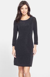 Marc New York by Andrew Marc Glitter Knit Shift Dress
