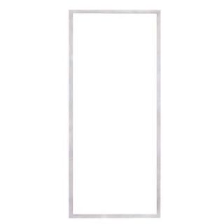 American Craftsman 35.5 in. x 77.5 in. 50 Series White Fixed Panel Reversible Sliding Patio Door with LowE3 Insulated Glass 50 PD 6